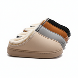 New Fashion Fluffy Platform Slippers for Women 2025 Winter Plush Warm Cotton Shoes Woman Comfort Non Slip Unisex Home Slippers